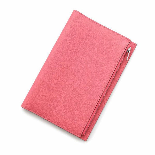 エルメス ノートカバー EAジップPM ローズアザレ/シルバー金具 エバーカラー U刻印 HERMES Eazip