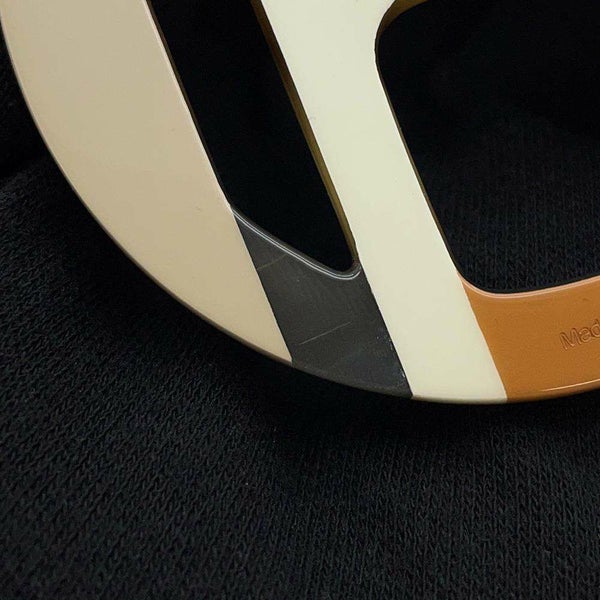 エルメス ネックレス Hエキップ Equipe バッファローホーン HERMES アクセサリー