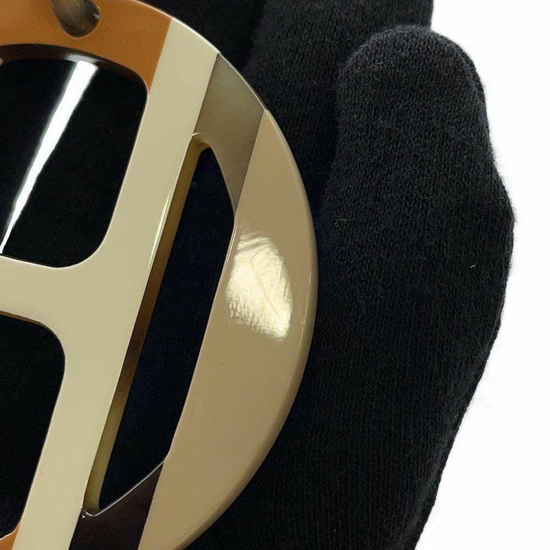 エルメス ネックレス Hエキップ Equipe バッファローホーン HERMES アクセサリー