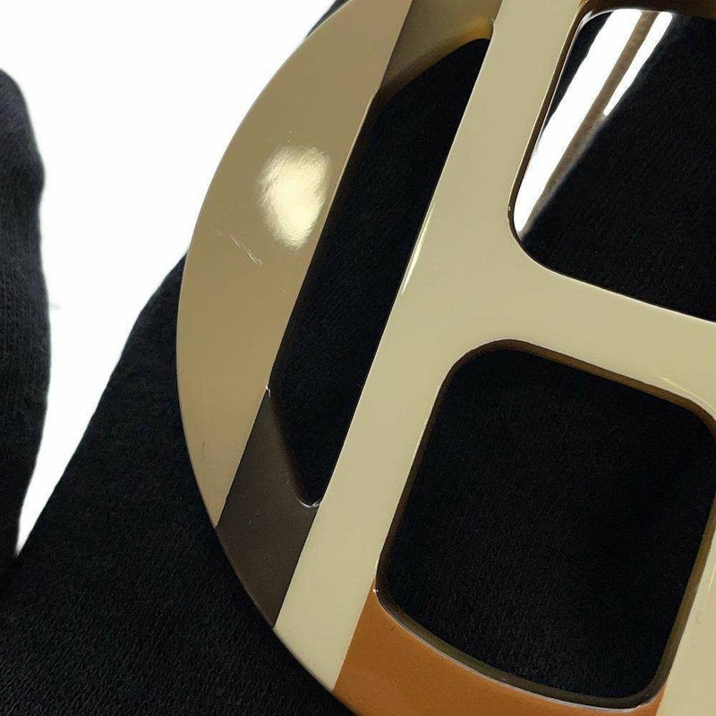 エルメス ネックレス Hエキップ Equipe バッファローホーン HERMES アクセサリー