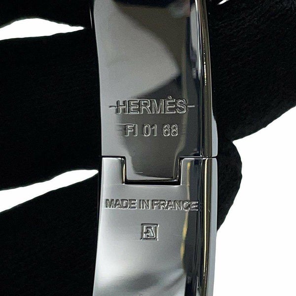 エルメス ブレスレット クリックH クリッククラックPM オレンジ/シルバー金具 HERMES アクセサリー