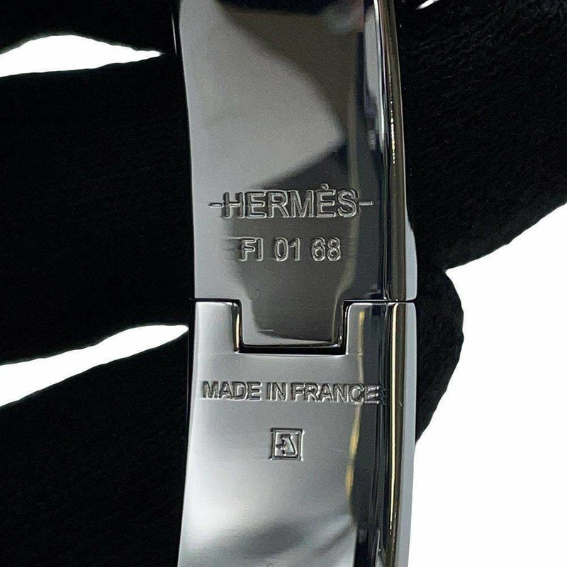 エルメス ブレスレット クリックH クリッククラックPM オレンジ/シルバー金具 HERMES アクセサリー