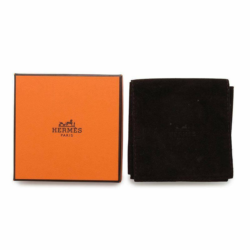 エルメス ブレスレット クリックH クリッククラックPM オレンジ/シルバー金具 HERMES アクセサリー