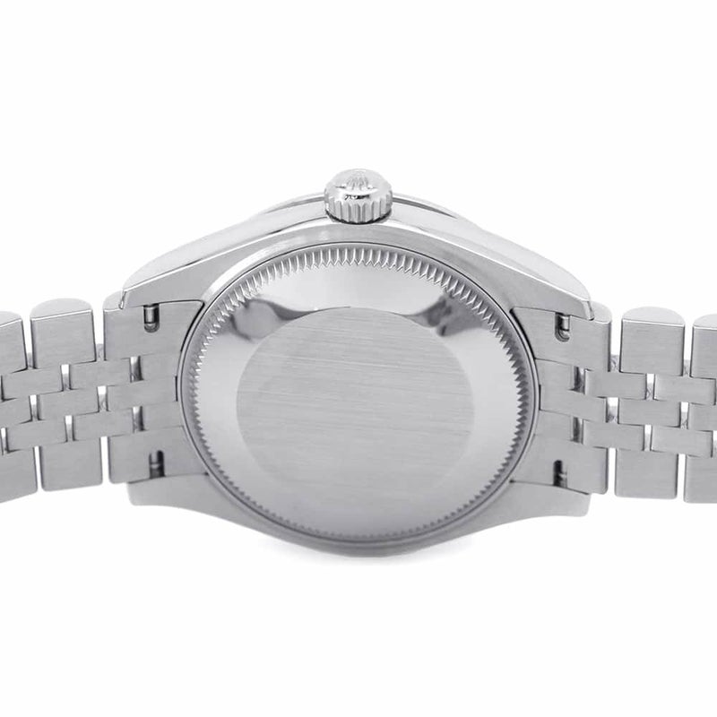 ロレックス デイトジャスト31 SS/K18WG ランダムシリアル ルーレット 278274 ROLEX 腕時計 ブライトブルー文字盤 ローマン