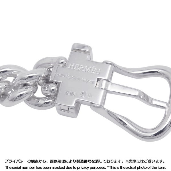 エルメス ネックレス ブックルセリエ アンフレクシブル SV925シルバー サイズPM/42 HERMES ジュエリー