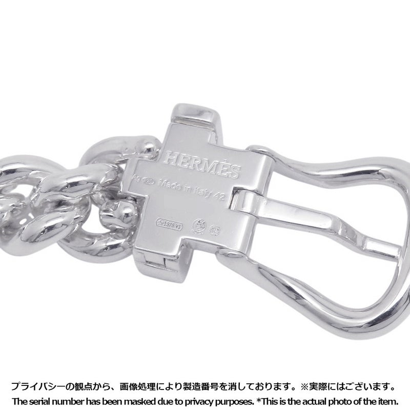 エルメス ネックレス ブックルセリエ アンフレクシブル SV925シルバー サイズPM/42 HERMES ジュエリー