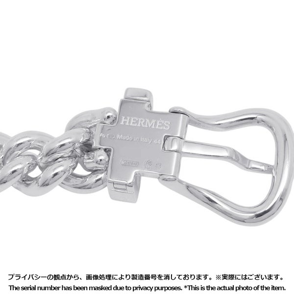 エルメス ネックレス ブックルセリエ アンフレクシブル SV925シルバー サイズPM/44 HERMES ジュエリー
