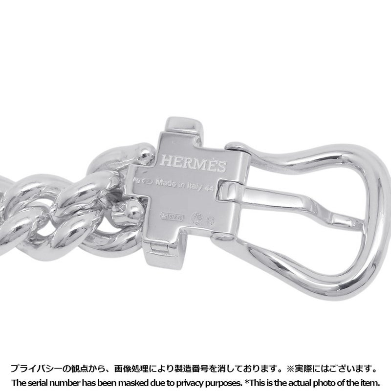 エルメス ネックレス ブックルセリエ アンフレクシブル SV925シルバー サイズPM/44 HERMES ジュエリー