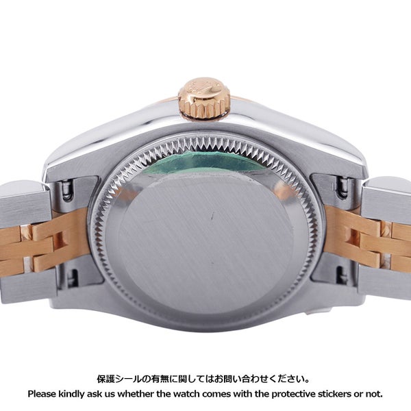ロレックス デイトジャスト SS/K18PG 179171G ROLEX 腕時計 レディース メテオライト文字盤 10PD
