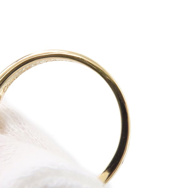 ショーメ リング サファイヤ/ダイヤモンド K18YGイエローゴールド リングサイズ約10号 CHAUMET 指輪