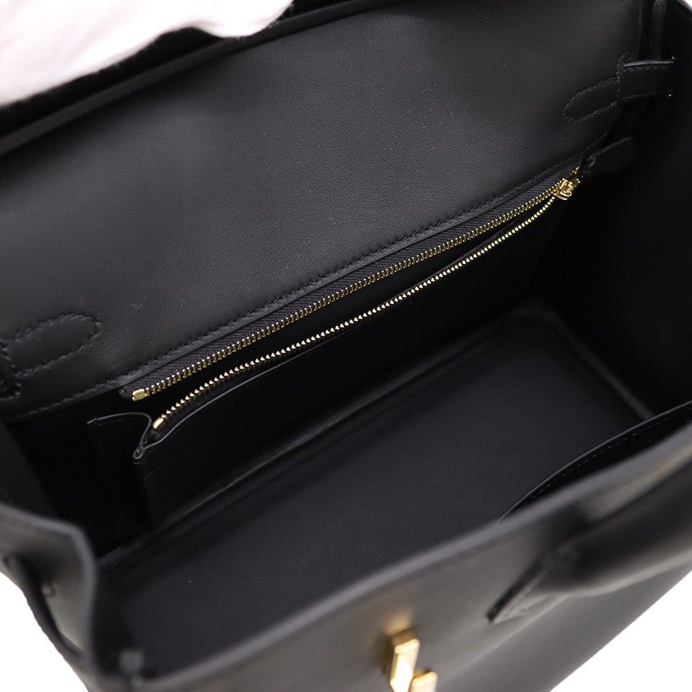 エルメス バーキン25 ブラック/ゴールド金具 スイフト K刻印 HERMES