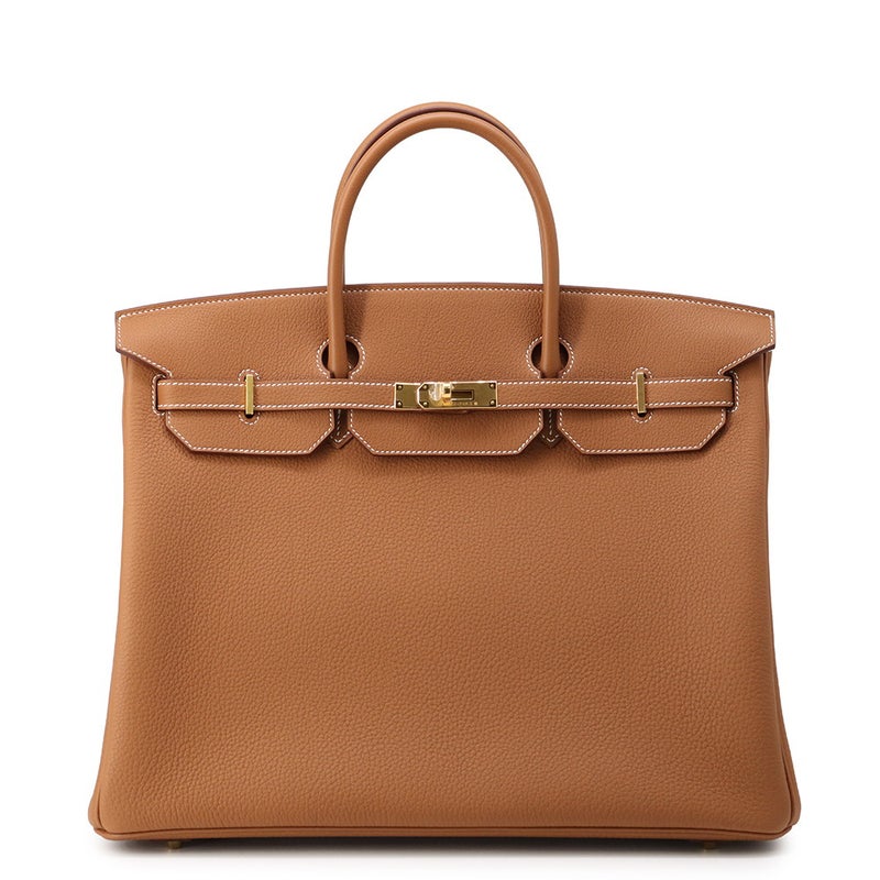 エルメス バーキン40 ゴールド/ゴールド金具 トゴ G刻印 HERMES Birkin ハンドバッグ