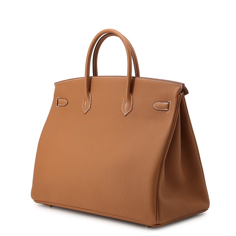 エルメス バーキン40 ゴールド/ゴールド金具 トゴ G刻印 HERMES Birkin ハンドバッグ