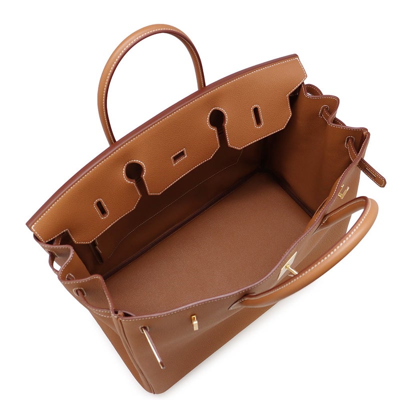 エルメス バーキン40 ゴールド/ゴールド金具 トゴ G刻印 HERMES Birkin ハンドバッグ