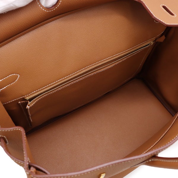 エルメス バーキン40 ゴールド/ゴールド金具 トゴ G刻印 HERMES Birkin ハンドバッグ