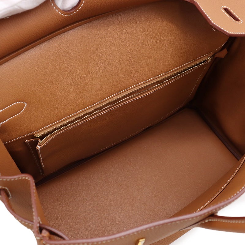 エルメス バーキン40 ゴールド/ゴールド金具 トゴ G刻印 HERMES Birkin ハンドバッグ