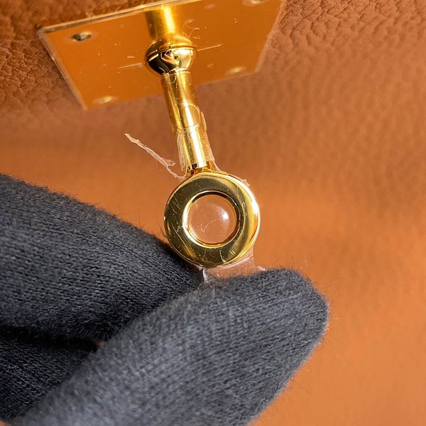 エルメス バーキン40 ゴールド/ゴールド金具 トゴ G刻印 HERMES Birkin ハンドバッグ