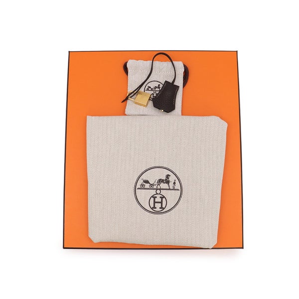 エルメス バーキン25 べブラン/ゴールド金具 トゴ G刻印 HERMES Birkin ハンドバッグ バイブルン