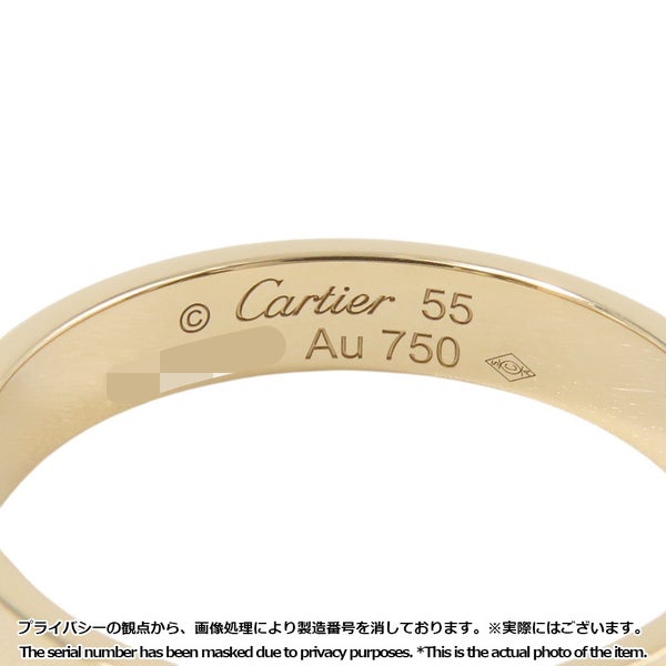 カルティエ リング LOVE リング SM スモールモデル K18YGイエローゴールド サイズ55 B4085000 指輪 ミニ ラブリング