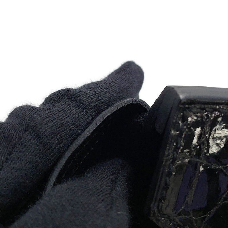 エルメス バーキン30 タッチ ブラック/ピンクゴールド金具 トゴ/ニロティカスシャイン C刻印 HERMES ハンドバッグ 黒