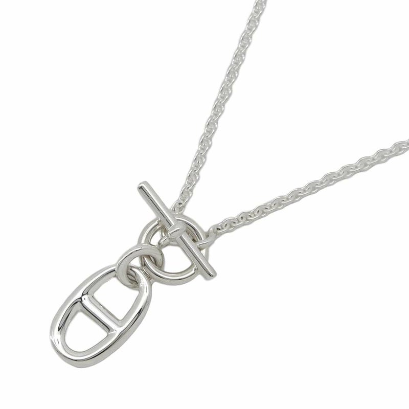 エルメス ネックレス シェーヌダンクル アミュレット SV925シルバー HERMES ペンダント ジュエリー