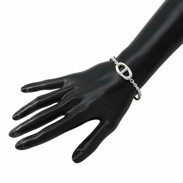 エルメス ブレスレット シェーヌダンクル ファランドール SV925シルバー サイズST HERMES ジュエリー