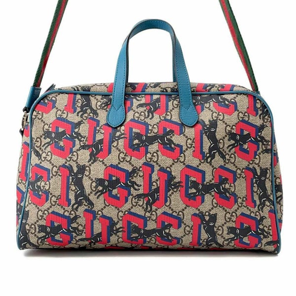 グッチ ハンドバッグ GGスプリーム チルドレンズ ウルフ 527797 GUCCI 2wayショルダーバッグ