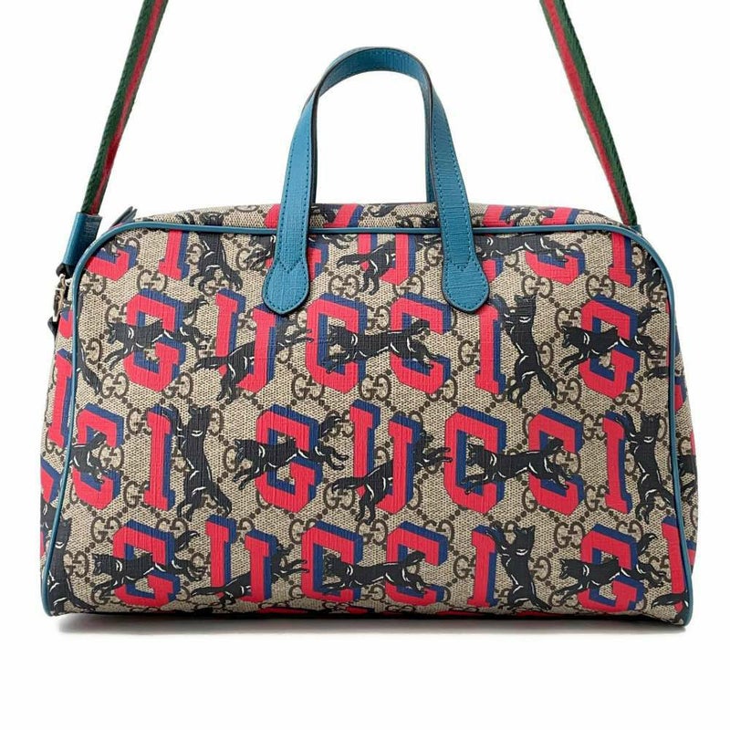 グッチ ハンドバッグ GGスプリーム チルドレンズ ウルフ 527797 GUCCI 2wayショルダーバッグ