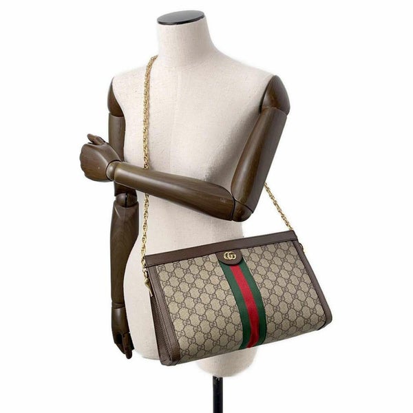 グッチ チェーンショルダーバッグ オフディア GGスプリーム レザー 503876 GUCCI クラッチ