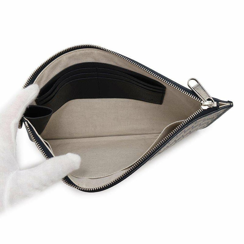 グッチ クラッチバッグ インターロック GGスプリームキャンバス 672953 GUCCI バッグ