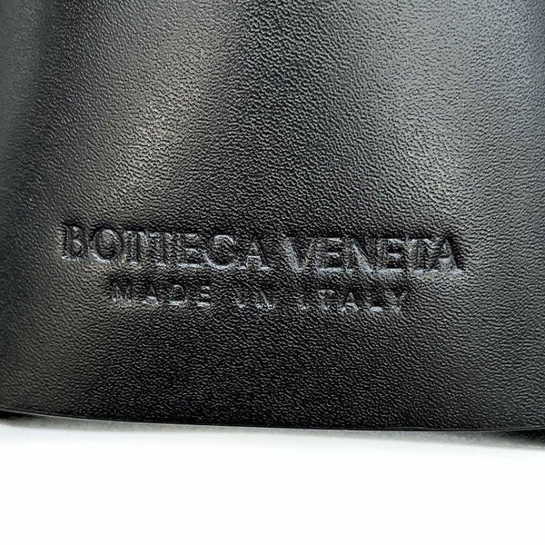 ボッテガヴェネタ ショルダーバッグ マキシ イントレチャート カセット メッセンジャーバッグ BOTTEGA VENETA 黒
