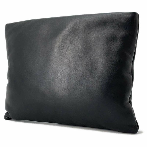 サンローランパリ クラッチバッグ パフィーポーチ ラージ  レザー 779526AADA11000 SAINT LAURENT PARIS バッグ 黒