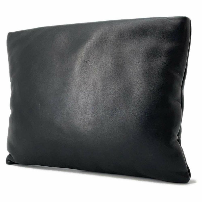 サンローランパリ クラッチバッグ パフィーポーチ ラージ  レザー 779526AADA11000 SAINT LAURENT PARIS バッグ 黒