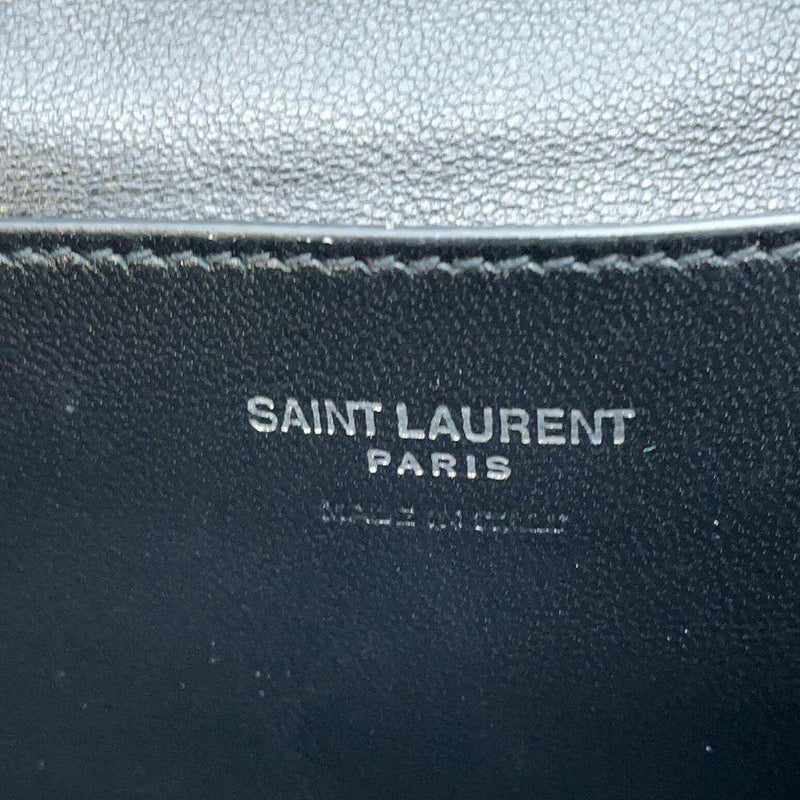 サンローランパリ クラッチバッグ パフィーポーチ ラージ  レザー 779526AADA11000 SAINT LAURENT PARIS バッグ 黒