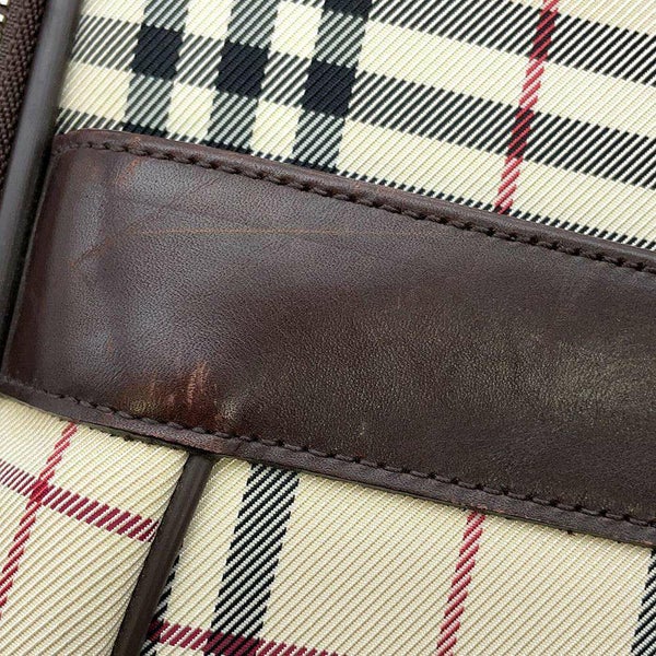 バーバリー キャリーバッグ ノバチェック キャンバス BURBERRY キャリーケース トラベル 旅行バッグ