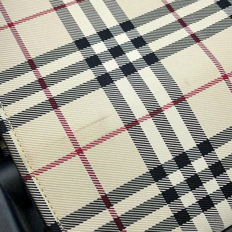 バーバリー キャリーバッグ ノバチェック キャンバス BURBERRY キャリーケース トラベル 旅行バッグ