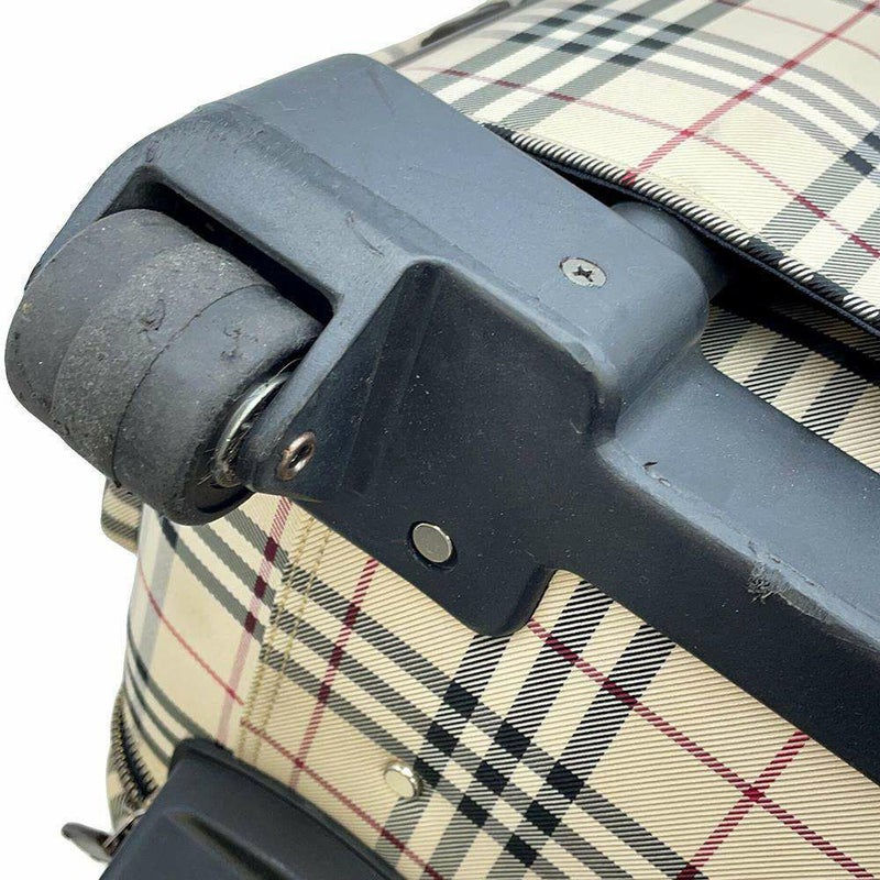 バーバリー キャリーバッグ ノバチェック キャンバス BURBERRY キャリーケース トラベル 旅行バッグ