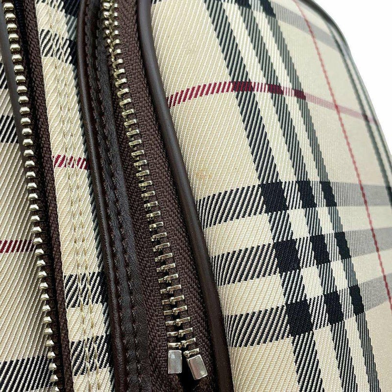 バーバリー キャリーバッグ ノバチェック キャンバス BURBERRY キャリーケース トラベル 旅行バッグ