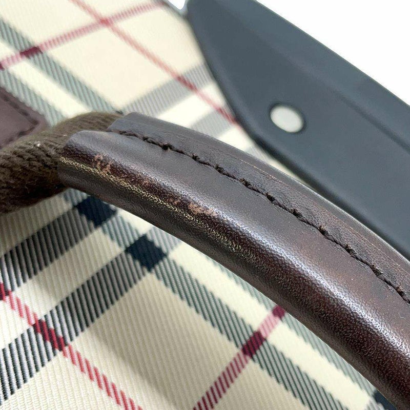 バーバリー キャリーバッグ ノバチェック キャンバス BURBERRY キャリーケース トラベル 旅行バッグ