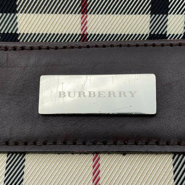 バーバリー キャリーバッグ ノバチェック キャンバス BURBERRY キャリーケース トラベル 旅行バッグ