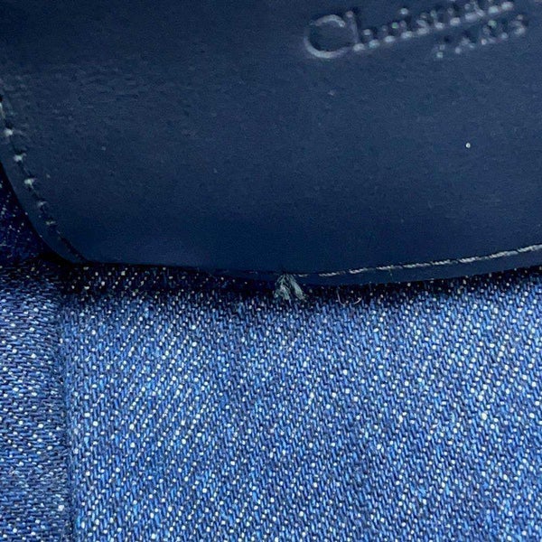 クリスチャン・ディオール チェーンショルダーバッグ ディオールスター オブリーク ホーボーバッグ デニム S3202UDCE トロッター