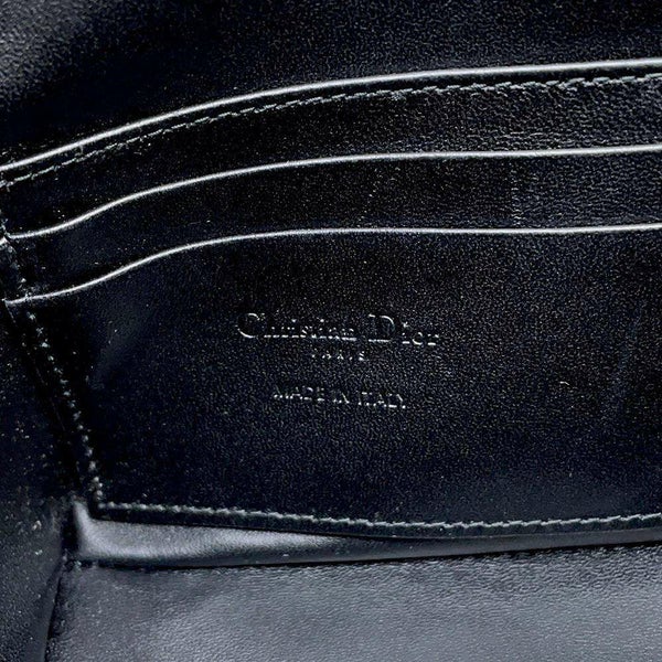 クリスチャン・ディオール チェーンショルダーバッグ ディオールスター マクロカナージュ ラムスキン S3202UDBB 黒