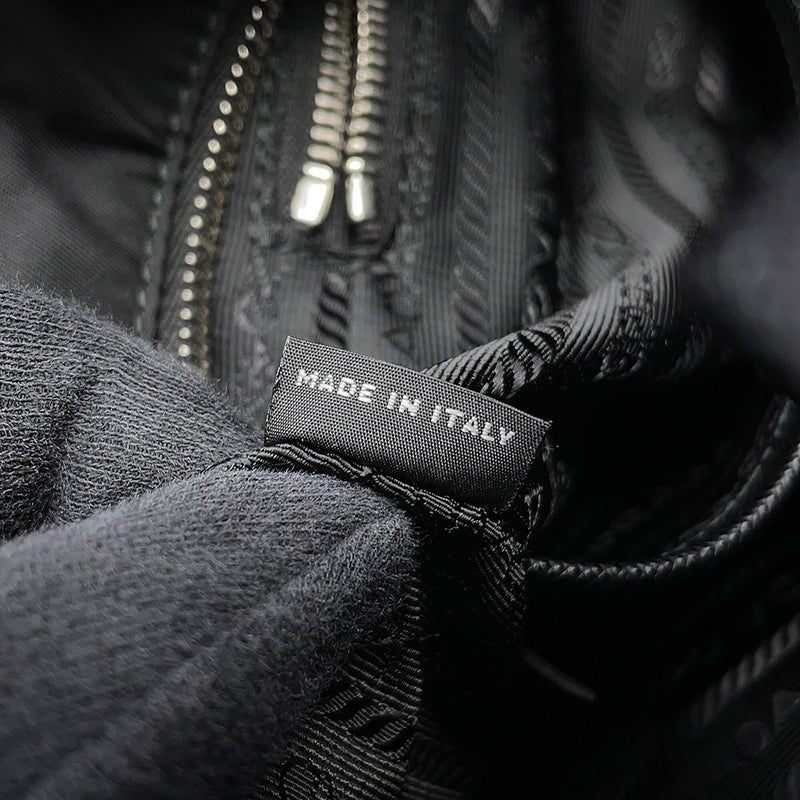 プラダ ショルダーバッグ メRe-Nylon ベビーバッグ ナイロン 1BG102 PRADA 黒