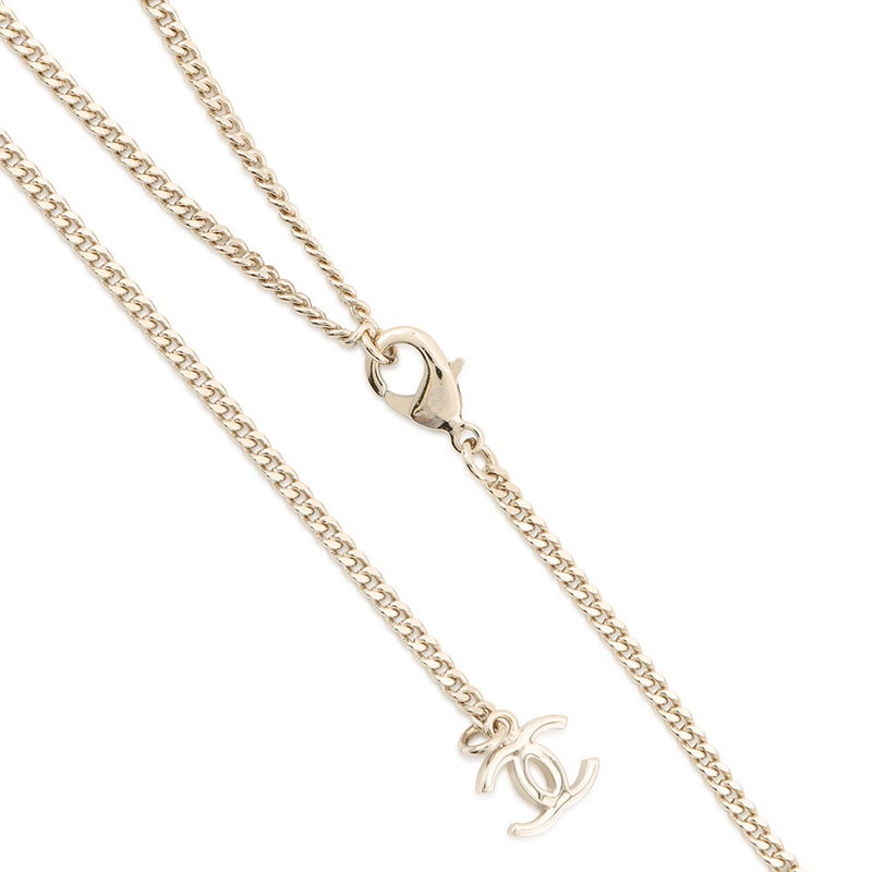 シャネル ネックレス ココマーク ラインストーン フェイクパール メタル ABG558 CHANEL アクセサリー