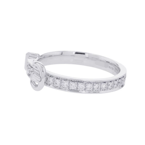 エルメス リング エトリヴィエールPM ダイヤモンド 31P 計0.42ct K18WGホワイトゴールド リングサイズ53 HERMES ジュエリー 指輪