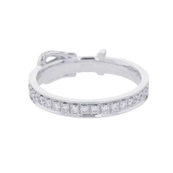 エルメス リング エトリヴィエールPM ダイヤモンド 31P 計0.42ct K18WGホワイトゴールド リングサイズ53 HERMES ジュエリー 指輪