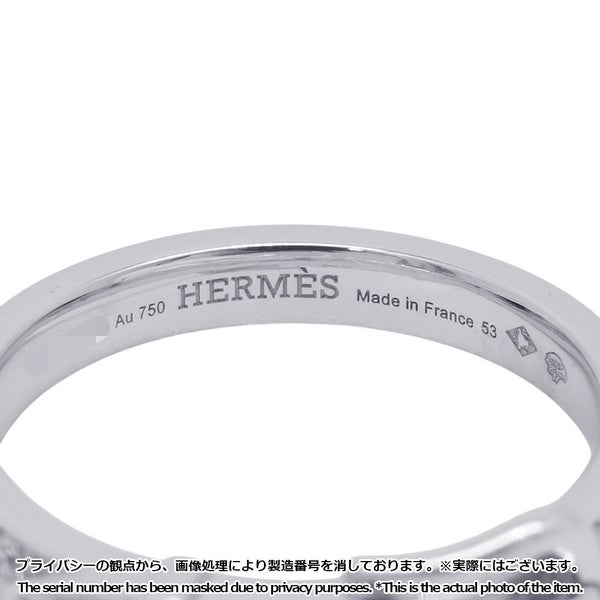 エルメス リング エトリヴィエールPM ダイヤモンド 31P 計0.42ct K18WGホワイトゴールド リングサイズ53 HERMES ジュエリー 指輪
