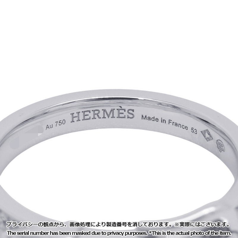エルメス リング エトリヴィエールPM ダイヤモンド 31P 計0.42ct K18WGホワイトゴールド リングサイズ53 HERMES ジュエリー 指輪