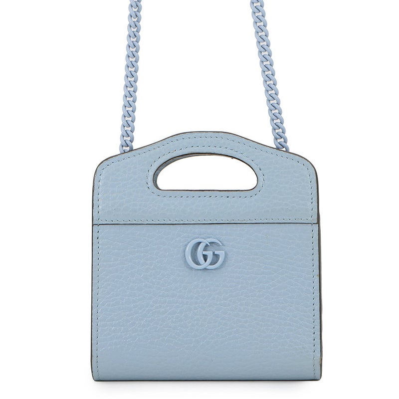 グッチ チェーンウォレット ダブルG レザー 474575 GUCCI 財布