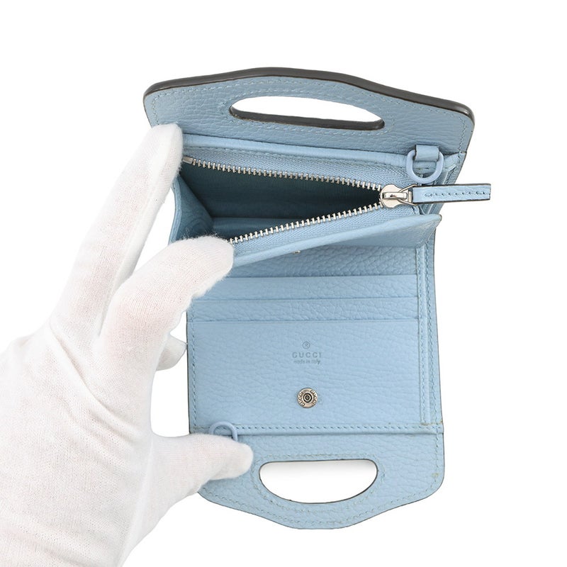 グッチ チェーンウォレット ダブルG レザー 474575 GUCCI 財布